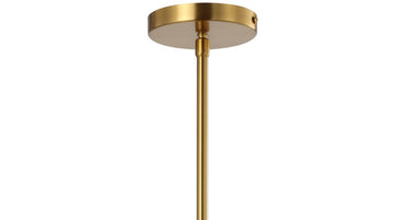 Homer Modern Industrial Iron LED Dome Pendant